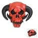 Awesome Collectible Red Demon Skull Diablo Hell Monster Sculpture