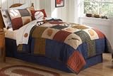 Classic Sports Full / Queen Quilt with 2 Shams
