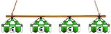 74 Executive Billiard Pool Table Lamp Light Michigan State University Spartans - Free Shipping