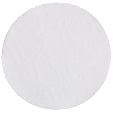 Whatman 1821-037 Glass Microfiber Binder Free Filter, 1 Micron, 12 s/100mL Flow Rate, Grade GF/B, 3.7cm Diameter (Pack of 100)