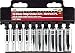 ACE 10 PC. 1/4" DRIVE METRIC DEEP WELL SOCKET SET