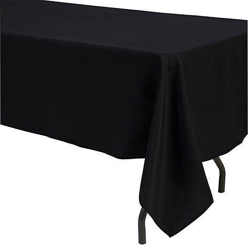 LinenTablecloth 60 x 126Inch Rectangular Polyester Tablecloth Red