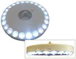HANGING 24 LED UFO SHAPED CAMPING LIGHT