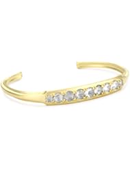 Alberian & Aulde "Constellation" White Sapphire 18k Photon 2 Cuff Bracelet