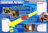 As Seen On TV Driveway Patrol Infrared Wireless Alert System