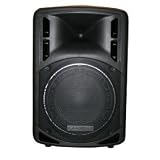 K&ouml;nig 2 Wege 30cm (12 Zoll) Aktiver ABS PA-Lautsprecher (600 Watt)