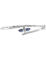 14K Exquisite Tanzanite Bangle with Diamonds (NEW ARRIVAL)