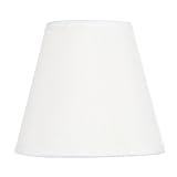 Livex S300 Chandelier Shade White Hardback Clip Shade