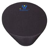 i-Opener Mouse Pad with Wrist Rest MousePad Gel Cushion (BLACK)