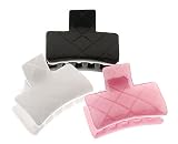 L. Erickson Quilted Rectangle Jaw Clip
