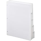Smead Three-Ring Binder Index Dividers, 1/5-Cut Tabs, Letter Size, White, 5 per Set, 20 Sets per Box (89415)