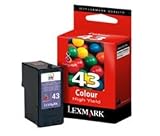 Lexmark No43 Colour Inkjet Cart CMY