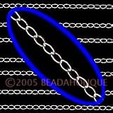 Sterling Silver Delicate Cable Chain 1.5mm-Bulk By The Foot