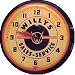 Willys Jeep Sales Service Neon Wall Clock 20" Made In USA New
