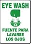 10X7 EYE WASH BI-S 10X7" Sign