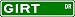 GIRT Street Sign ~ Personalized Family Lastname Sign ~ Gameroom, Basement, Garage Sign Novelty** METAL ALUMINUM
