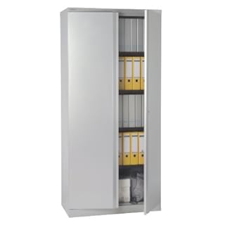 BISLEY Flügeltürschrank Flügeltürenschrank Aktenschrank Werkzeugschrank Stahlschrank Ordnerschrank Silber