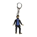 HADDOCK AT THE CAR RALLY KEY RING FROM THE ADVENTURES OF TINTIN