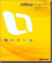 Microsoft Office 2008 for Mac Home & Student Edition [Old Version]