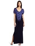 C&C California Women's Short SleeveTie Dye Maxi Dress