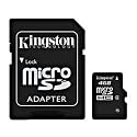 Kingston 4 GB microSDHC Class 4 Flash Memory Card SDC4/4GB