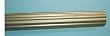 1-3/8" Wood Fluted Drapery Rod in Gold Finish 4' Long [CAPITOL CITY LUMBER]