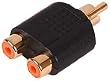 2 x RCA Female to 1 RCA Male Adaptor / Splitter (BY CABLES 4 ALL)