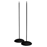 KEF KHT1005.2STGB Floor Stands for KEF KHT1005 Speakers (Pair, Black)