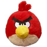 Angry Birds 8 Inch DELUXE Plush With Sound Red Bird