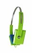 Zumreed / Bi-Color Slim Headphones, Lime Yellow
