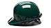 Pyramex Safety Products HP14035 Sl Series 4 pt. Snap Lock Suspension Hard Hat, Green