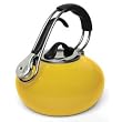 Livestrong Yellow Enamel Loop Teakettle