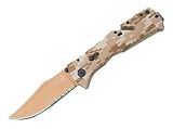 SOG Knives Trident Desert Camo (Copper TiNi) Folding Knife TF-5