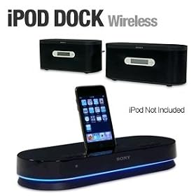 Sony AIRSA20PK S-AIR iPod Dock and Digital Wireless speakers
