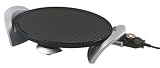 Team GR-14473 1200-Watt Table Grill, Silver Spray