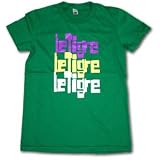 Buy Le Tigre - TRIPLE LOGO WoMens T-shirt, Kelly Green by Le Tigre