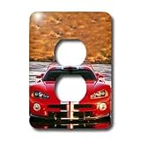 Cars - Dodge Viper 2001 - Light Switch Covers - 2 plug outlet cover
