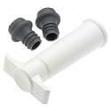 Vacu Vin 3-Piece Wine Saver Pump and Stopper Gift Pack, White