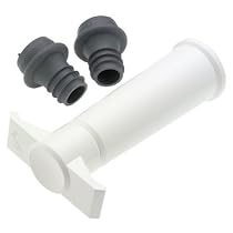 Vacu Vin 3-Piece Wine Saver Pump and Stopper Gift Pack, White