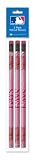 National Design Women's Tampa Bay Devil Rays 3 Pack Wood Pencil in Clear Bag with Header (4334-YK9)
