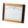 DAX1821N4T - Two-Tone Walnut/Cherry Document/Certificate/Photo Frame