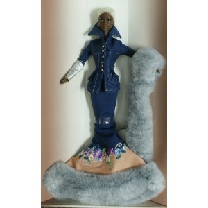 31DkDR1Ob0L Barbie INDIGO OBSESSION Runway doll Byron Lars African American