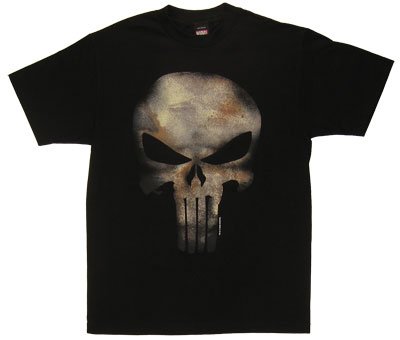  Punisher Logo (Skull Texture) - Marvel Comics T-shirt