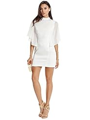 Acetate/Chiffon/Crepe/Polyester/Satin/Spandex/Triacetate Cutout  Dress