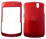 yooZoo Solid Hard Plastic Shell Case for RIM BlackBerry Curve 8300 series 8300 / 8310 / 8320 SmartPhone Cellphones - Mesa Red