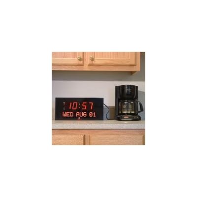 Big Digital LED Calendar Clock by distributed by Dynamic-Living.com