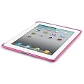 Apple iPad 2 / New iPad 3 Pink Gel Skin Case Cover Protector Compatible with Smart Cover From Keep Talking Shop iPad Accessories