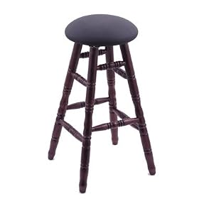 York Round Cushion Swivel Backless Stool by Furniture