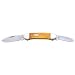 Maxam Canoe Amber Bone Handl Knife