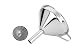 MIU France 3085 Stainless Steel Funnel with Strainer